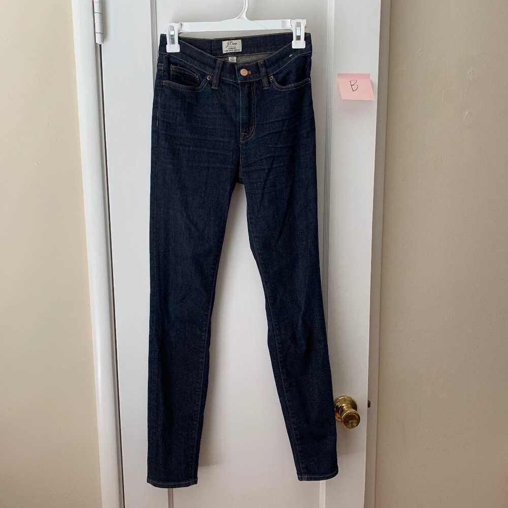 J.Crew Lookout High Rise Skinny size 25